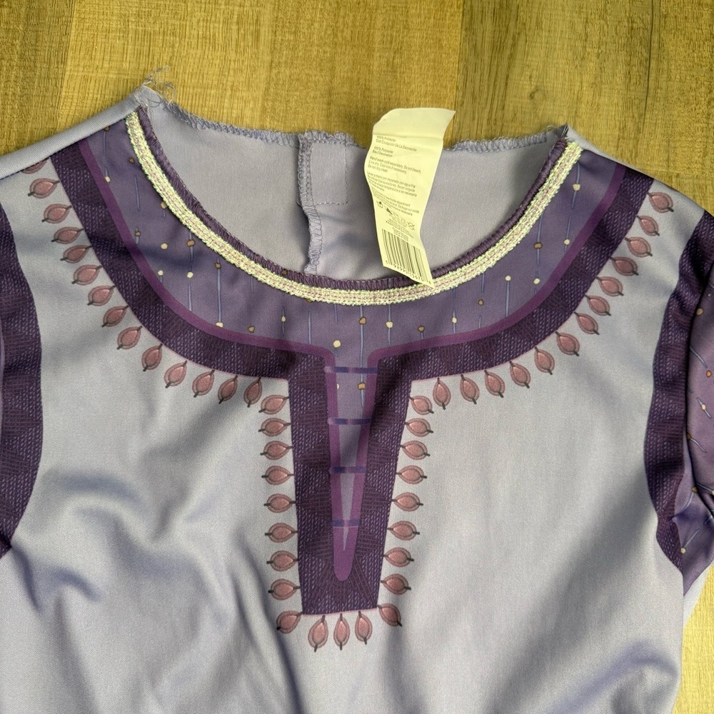 Disney Wish Purple Costume Girl’s M 7-8 Dress - Picture 3 of 11